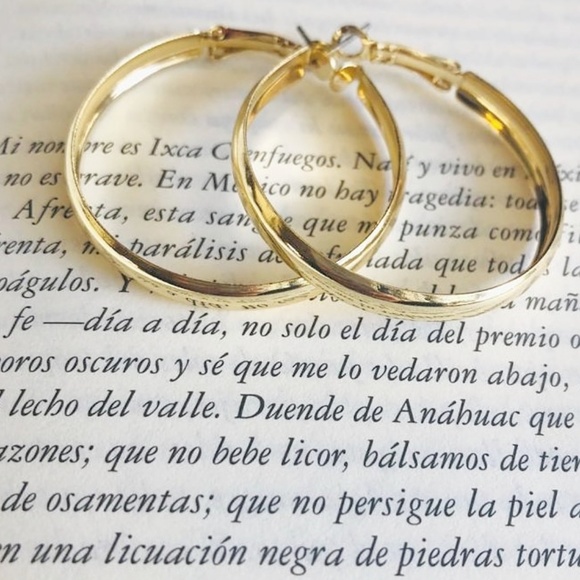 ALQUIMIA Jewelry - 3/35 BUNDLE IXCA GOLD HOOPS